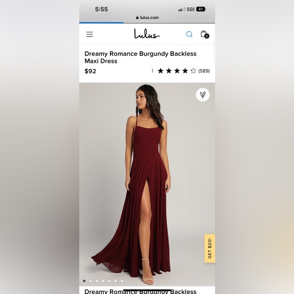 lulus dreamy romance backless maxi dress | Dresses | Low Back Maroon Great For Black Tie Wedding Low Iron If Needed White Dresses Sheer Embellished Backless Maxi US Size:14